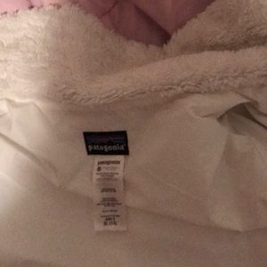 A Patagonia furry jacket